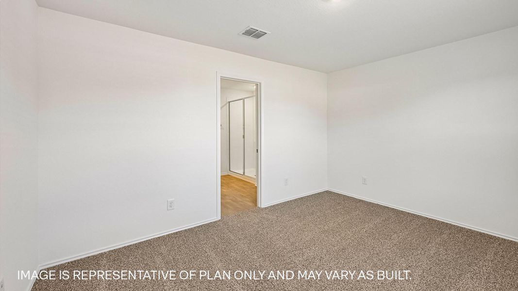 Spacious, unfurnished interior of a new home in Prairie Lakes, Buda (Image 10).