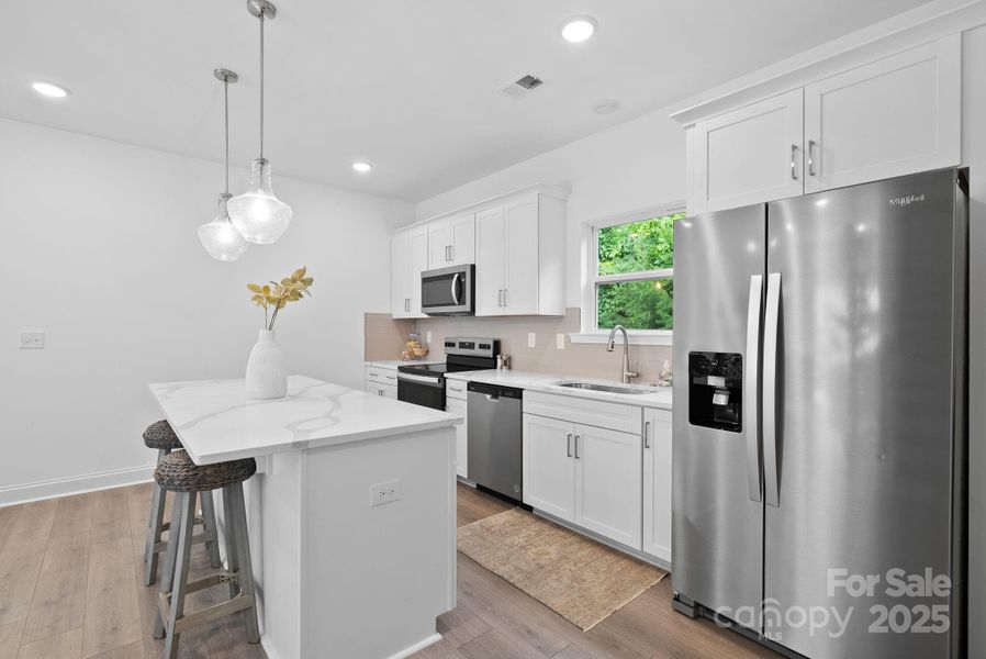 Furnished interior view inside a new home in , Asheville (Image 5).