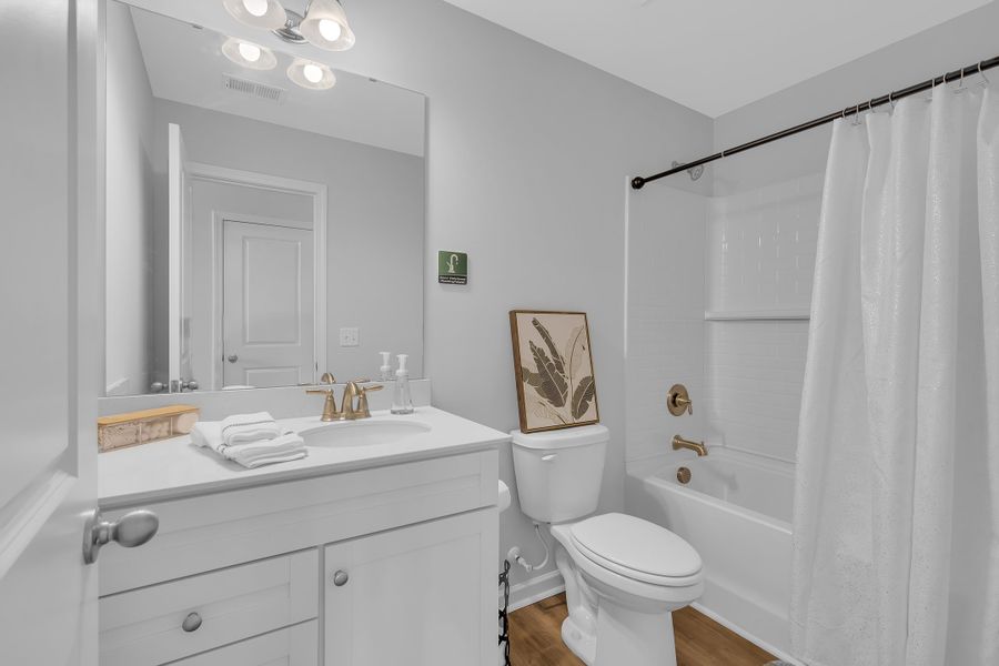 Representative furnished interior of a home built from the Crestfall II by Great Southern Homes in Worthington, Hephzibah (Image 32).