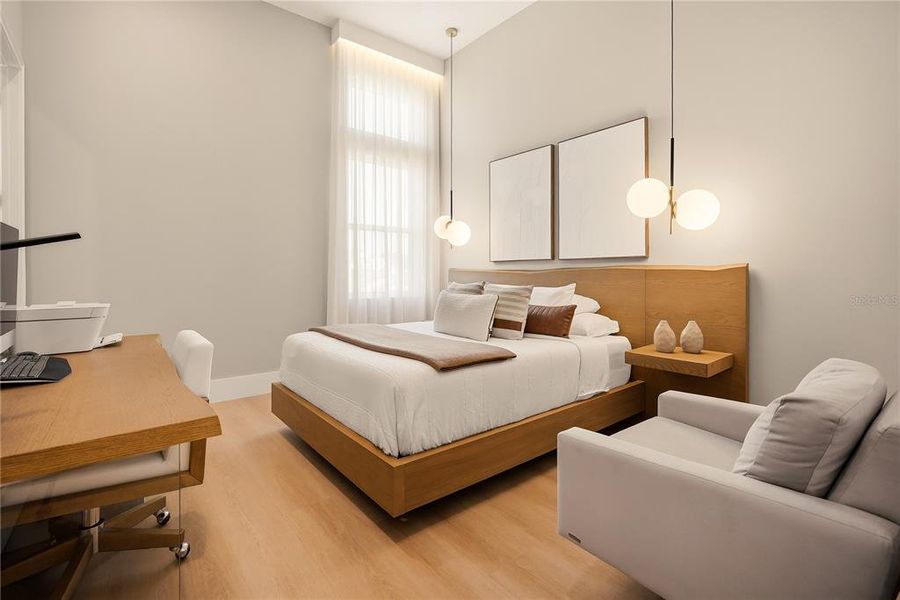 Furnished interior view inside a new home in Avalon Ridge, Winter Garden (Image 30).