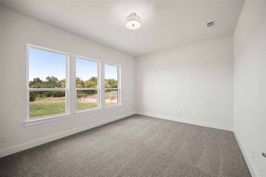 Spacious, unfurnished interior of a new home in Woodland Lakes, Weatherford (Image 17). Spacious, unfurnished interior of a new home in Woodland Lakes, Weatherford (Image 17).