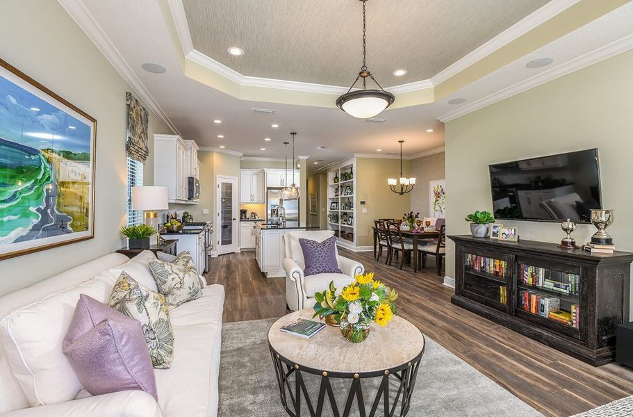 Representative furnished interior of a home built from the Dream 2 by Neal Communities in Canoe Creek, Parrish (Image 15).