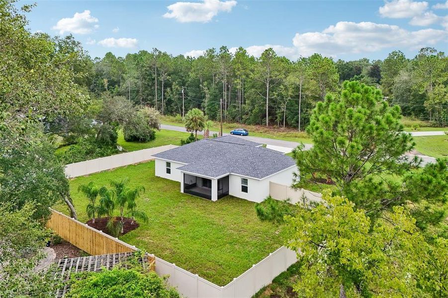 Front exterior of a new home in , Citrus Springs, FL, highlighting curb appeal (Image 25).