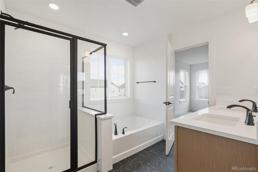 Furnished interior view inside a new home in Farmlore, Brighton (Image 14).