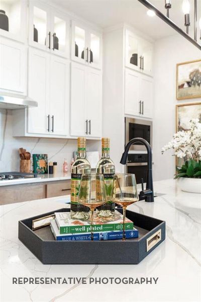 Furnished interior view inside a new home in Wellington, Haslet (Image 18).