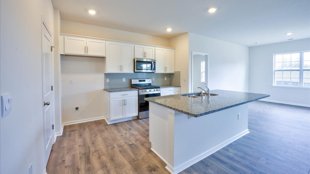 Representative furnished interior of a home built from the Aria by D.R. Horton in Saddlebrook, Rocky Mount (Image 6).