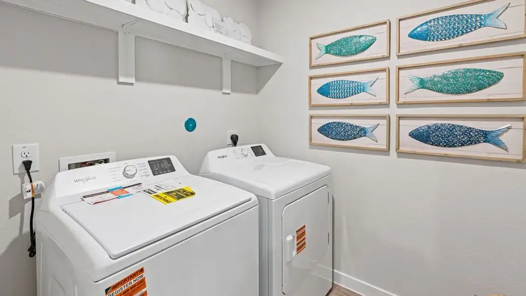Furnished interior view inside a new home in Fisher's Cove, Aransas Pass (Image 13).