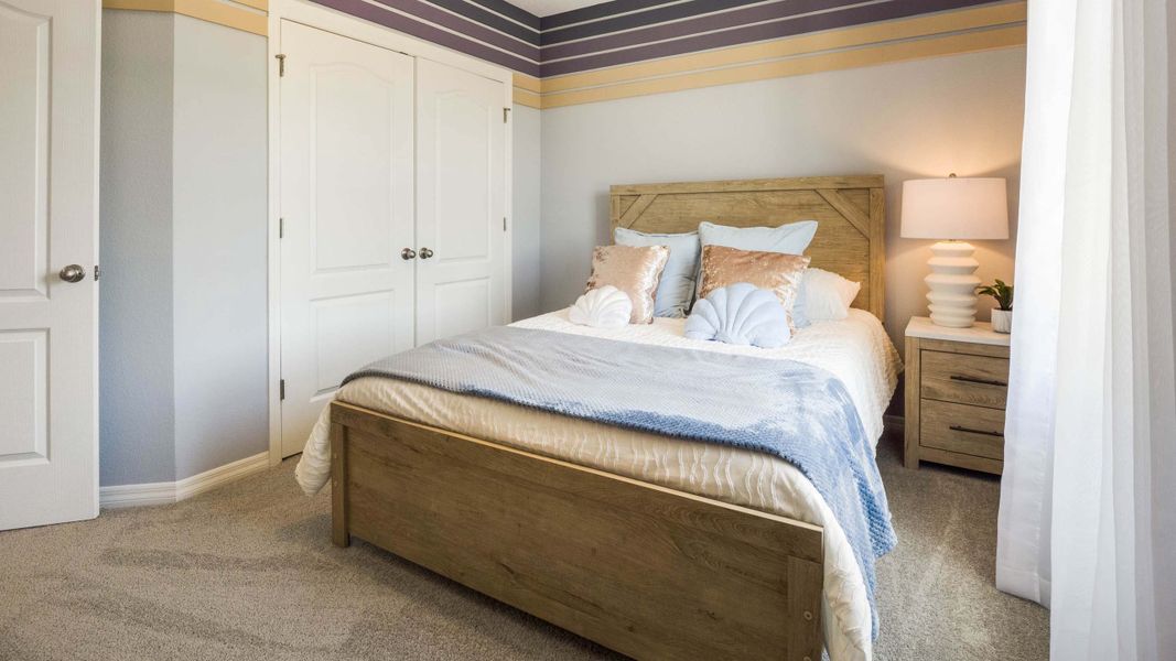 Furnished interior view inside a new home in Rivers Edge, Edgewater (Image 11).