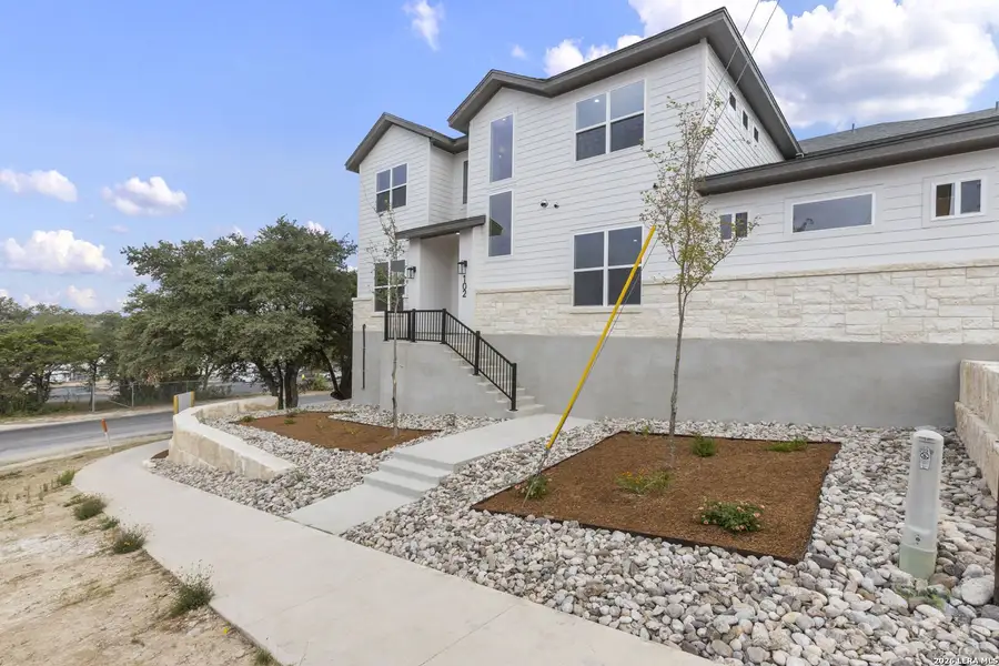 Exterior details and patio area of a home in , Boerne (Image 4).