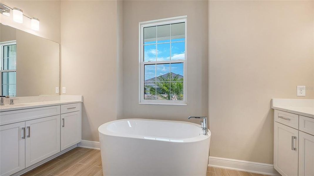 Furnished interior view inside a new home in Grand Park, Sarasota (Image 18). Furnished interior view inside a new home in Grand Park, Sarasota (Image 18).