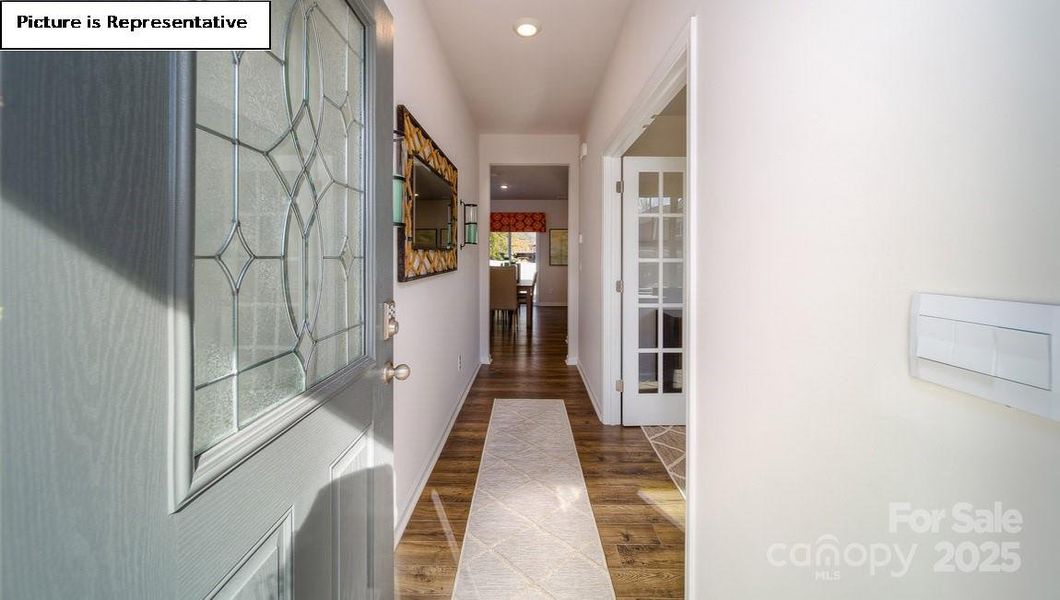 Furnished interior view inside a new home in Lakeshore at Windstone, Mooresville (Image 14).