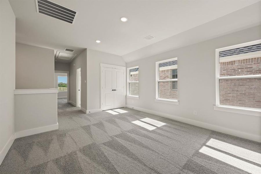 Upstairs you are greeted by a spacious loft area which is the perfect second family living area. Upstairs you are greeted by a spacious loft area which is the perfect second family living area.