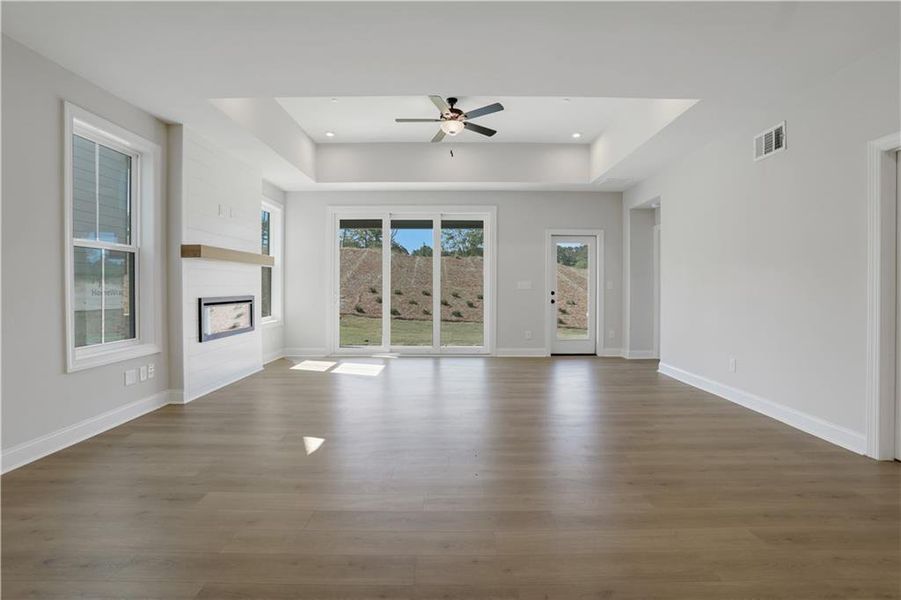 Spacious, unfurnished interior of a new home in Gatherings® at GreenHouse, Marietta (Image 25).