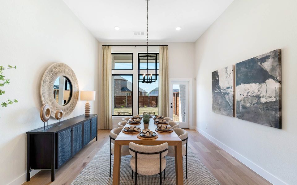 Furnished interior view inside a new home in Solterra, Mesquite (Image 30).