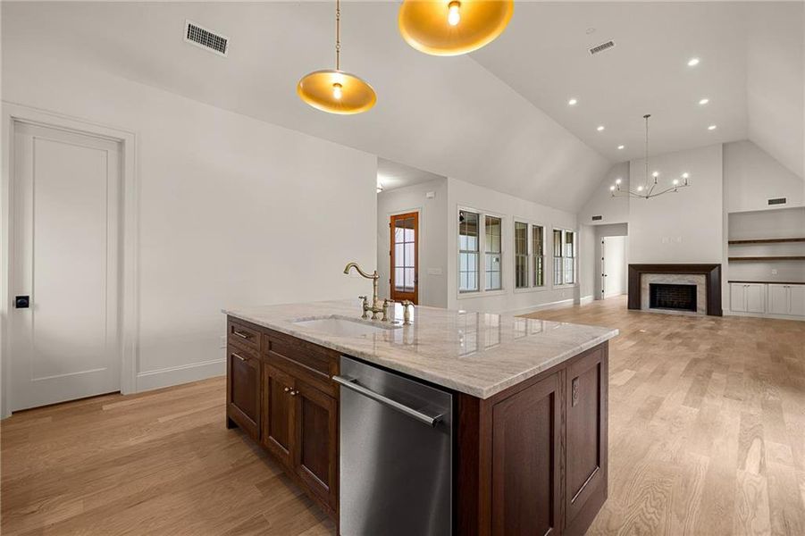 Furnished interior view inside a new home in , Newnan (Image 12).
