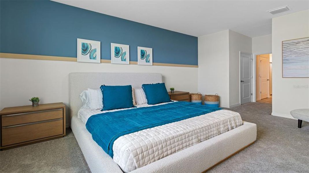 Furnished interior view inside a new home in Archers Mill, Ormond Beach (Image 43).