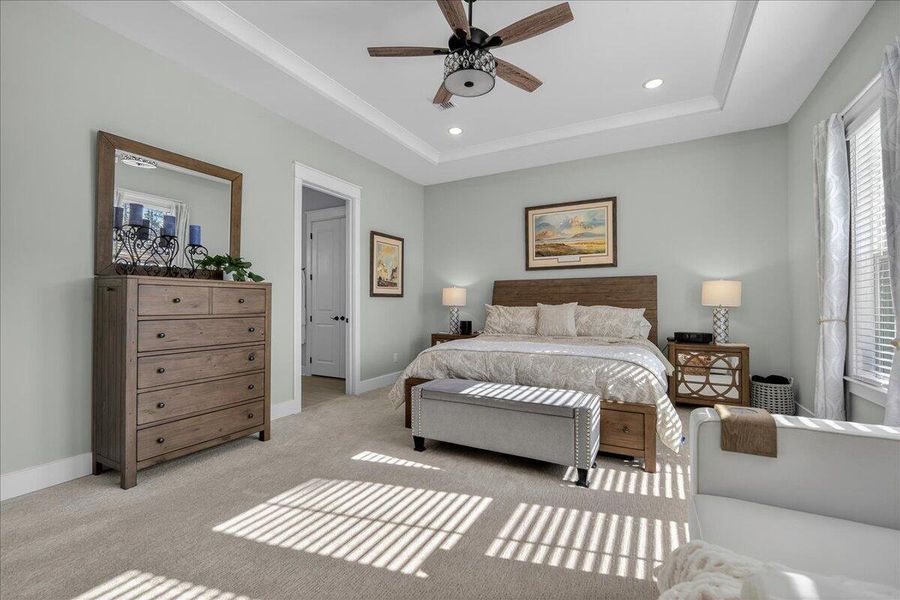 Furnished interior view inside a new home in , Summerville (Image 39).