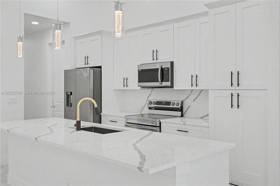 Furnished interior view inside a new home in , Lehigh Acres (Image 8).