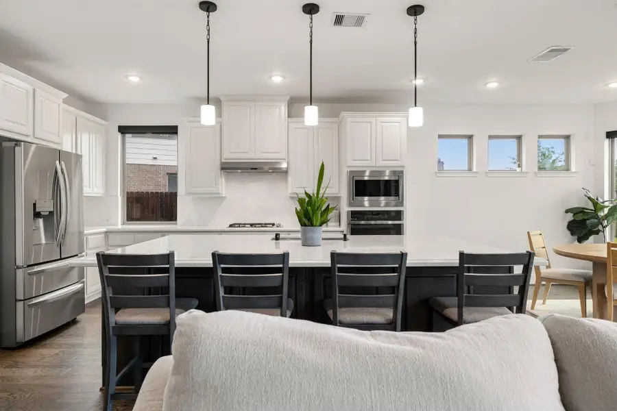 Furnished interior view inside a new home in Arabella on the Prairie, Richmond (Image 2). Furnished interior view inside a new home in Arabella on the Prairie, Richmond (Image 2).