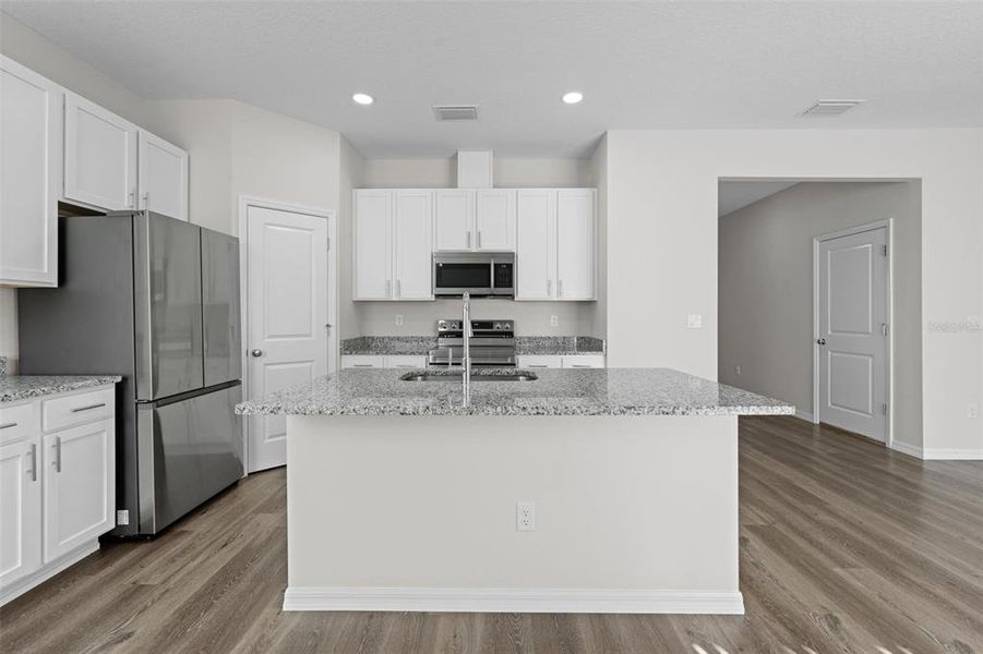 Furnished interior view inside a new home in , Weeki Wachee (Image 7).