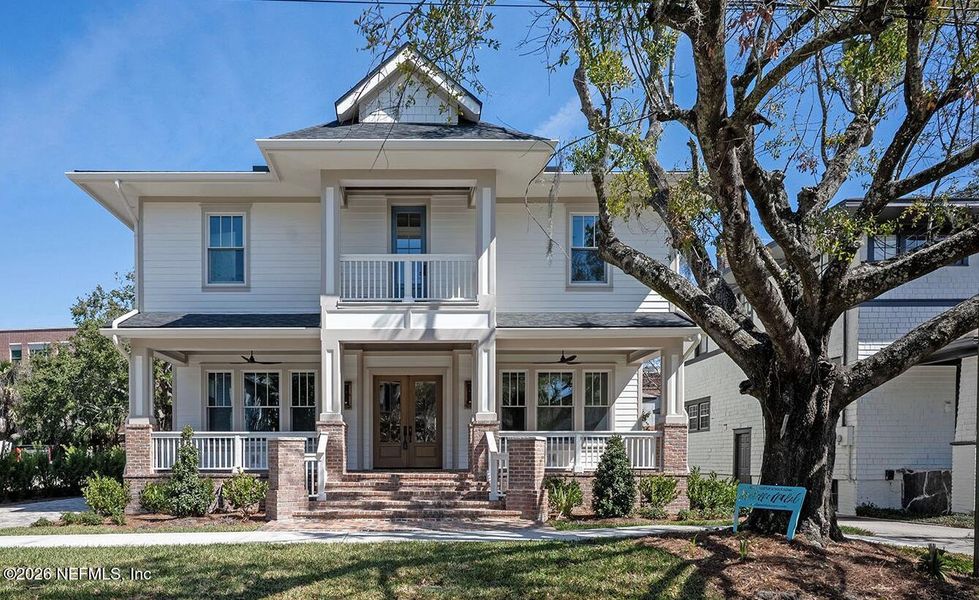 Front exterior of a new home in , Jacksonville, FL, highlighting curb appeal (Image 31).