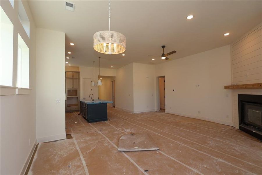 In-progress construction of a new home in Crescent Pointe at Great Sky, Canton, GA (Image 6). In-progress construction of a new home in Crescent Pointe at Great Sky, Canton, GA (Image 6).