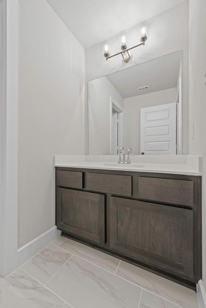 Furnished interior view inside a new home in The Trails, New Caney (Image 5).