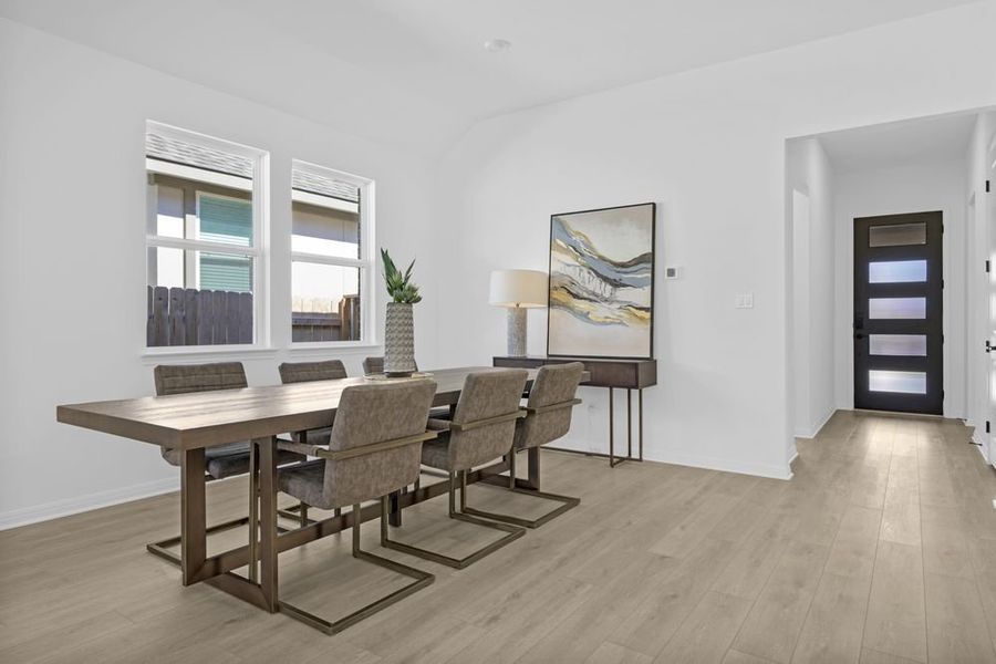 Furnished interior view inside a new home in Nolina 45s, Georgetown (Image 10).