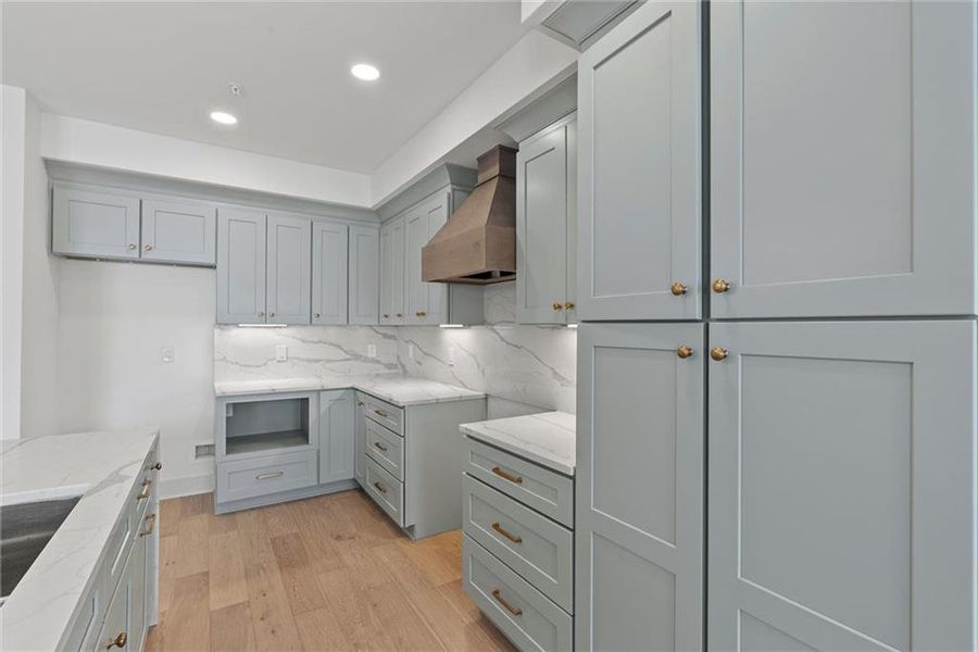 Furnished interior view inside a new home in , Peachtree City (Image 15).