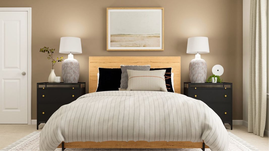 Representative furnished interior of a home built from the Cypress by Lennar in Elizabeth: Arbor, Fort Mill (Image 32).