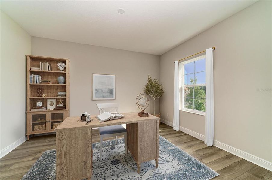 Furnished interior view inside a new home in Pasadena Woods, Pasadena Hills (Image 12).