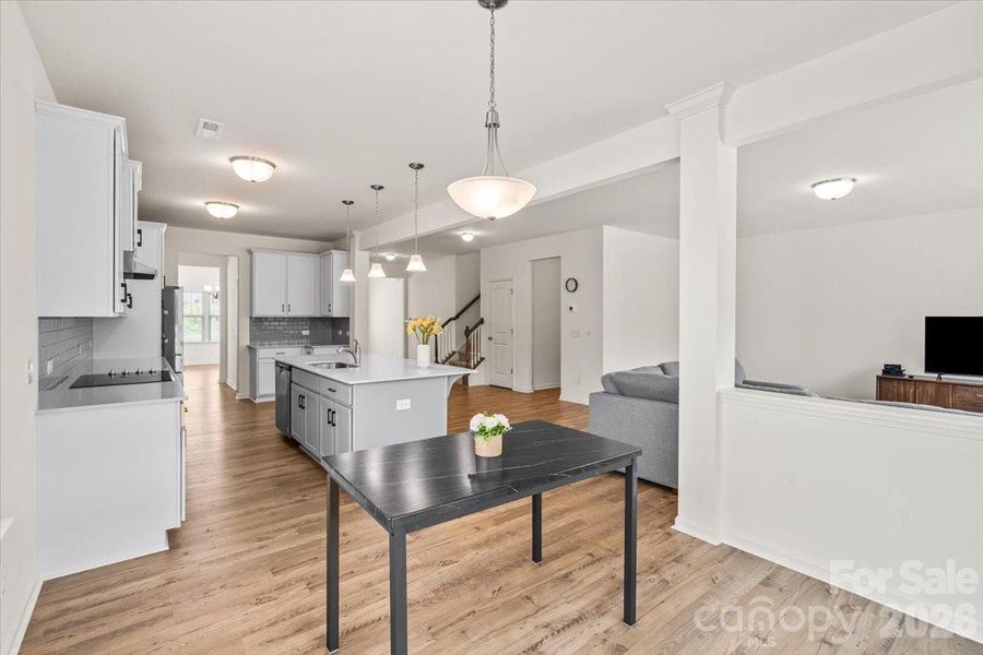 Furnished interior view inside a new home in , Troutman (Image 35).