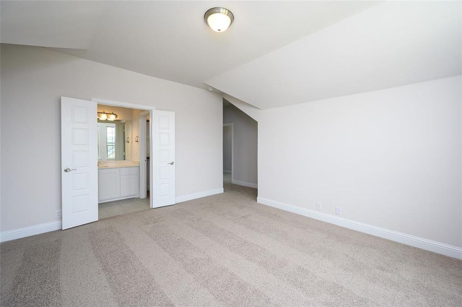 Bedroom 4 looking toward Ensuite Bath 3