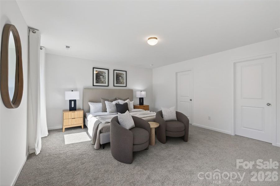 Furnished interior view inside a new home in Morrow Brook, Albemarle (Image 17).
