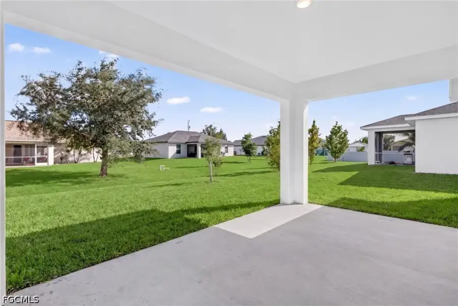 Exterior details and patio area of a home in Cape Coral, Cape Coral (Image 3). Exterior details and patio area of a home in Cape Coral, Cape Coral (Image 3).