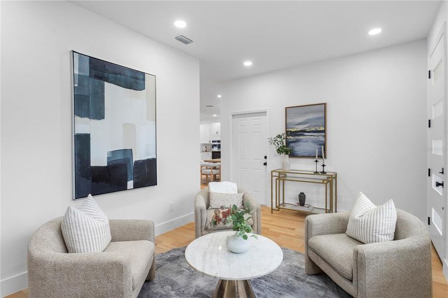 Furnished interior view inside a new home in , Tampa (Image 16).
