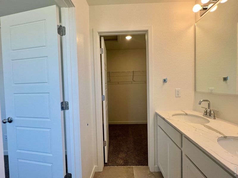 Furnished interior view inside a new home in Union Colony West, Greeley (Image 8).