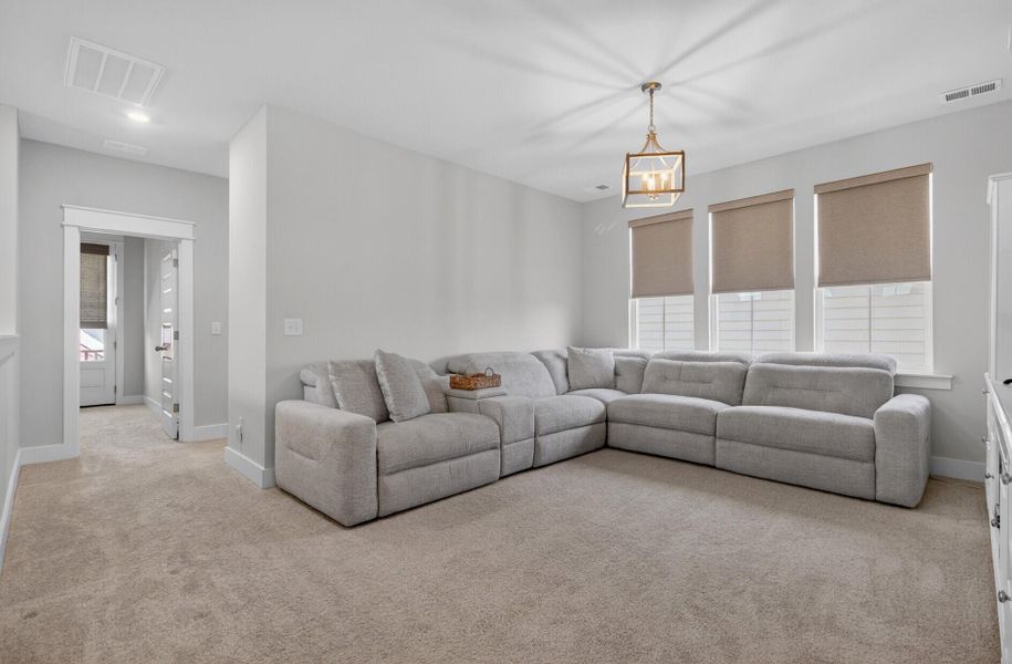 Furnished interior view inside a new home in Carnes Crossroads, Summerville (Image 53).