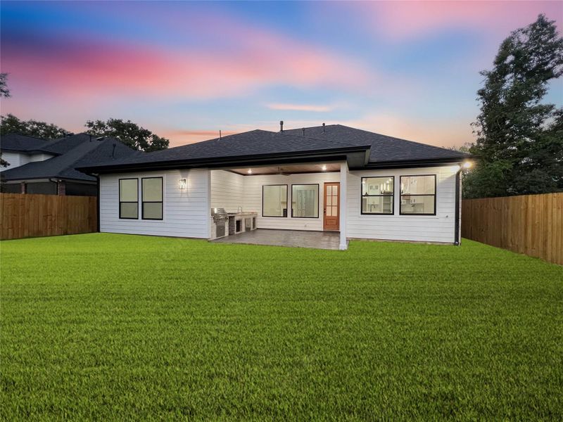 Plenty of room for a future pool