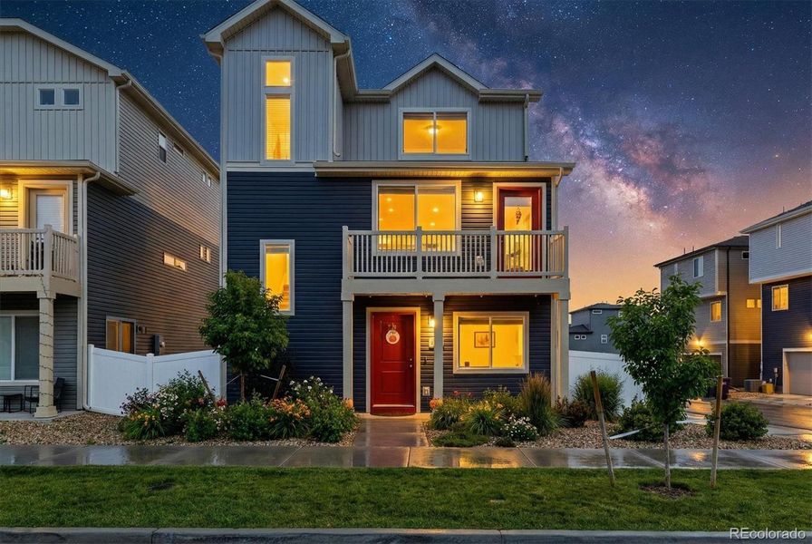 Front exterior of a new home in , Denver, CO, highlighting curb appeal (Image 24).
