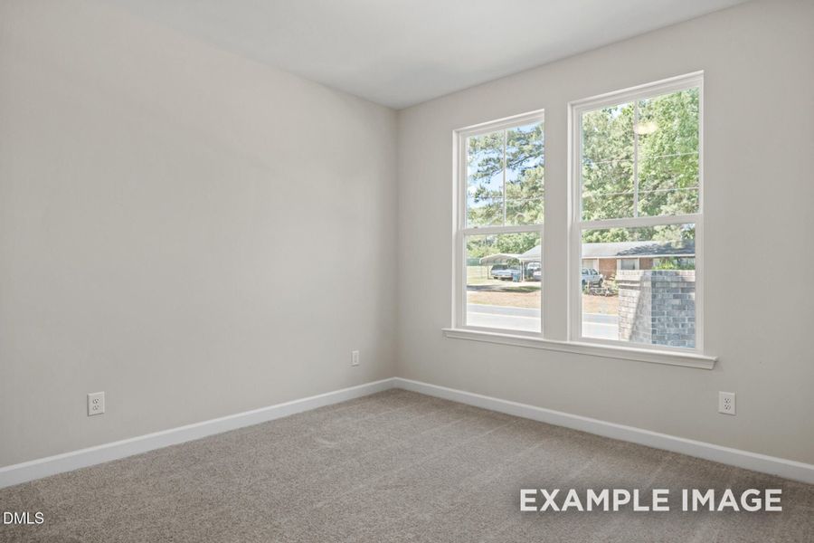 Spacious, unfurnished interior of a new home in Camden Park, Knightdale (Image 16). Spacious, unfurnished interior of a new home in Camden Park, Knightdale (Image 16).
