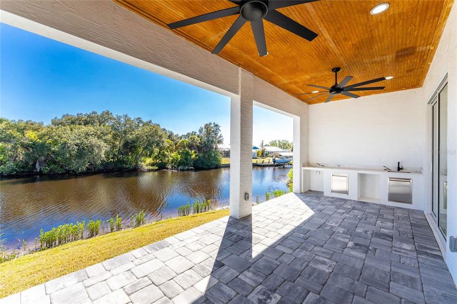 Exterior details and patio area of a home in , Port Charlotte (Image 4). Exterior details and patio area of a home in , Port Charlotte (Image 4).