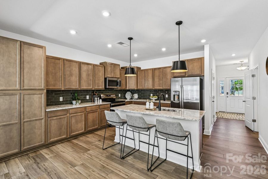 Model Home - Kitchen. Model Home - Kitchen.