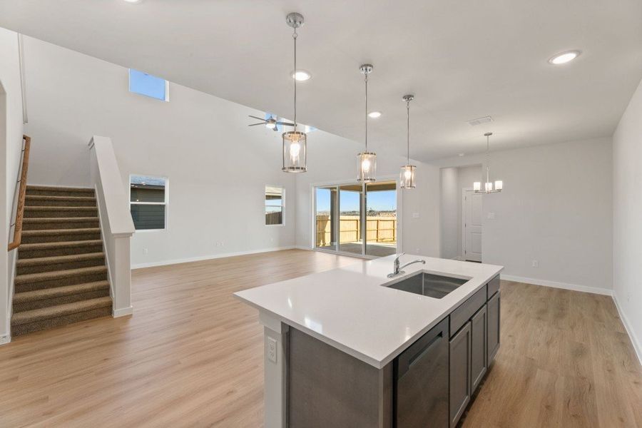 Representative unfurnished interior of a home built from the Poinsettia by Hakes Brothers in Veranda Signature, San Antonio (Image 25). Representative unfurnished interior of a home built from the Poinsettia by Hakes Brothers in Veranda Signature, San Antonio (Image 25).