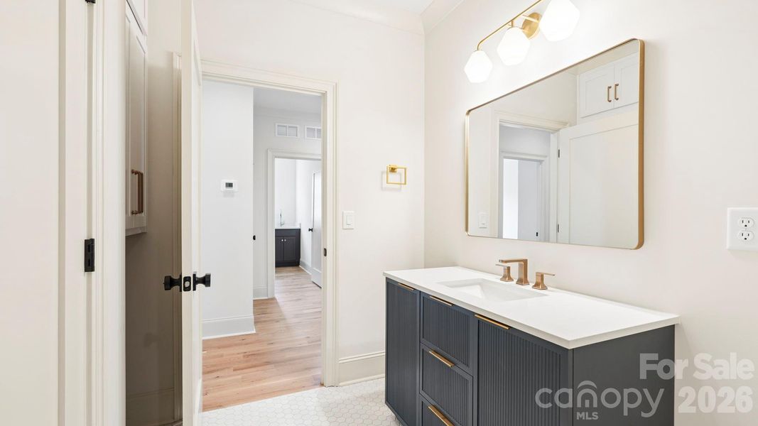 Furnished interior view inside a new home in , Charlotte (Image 38).