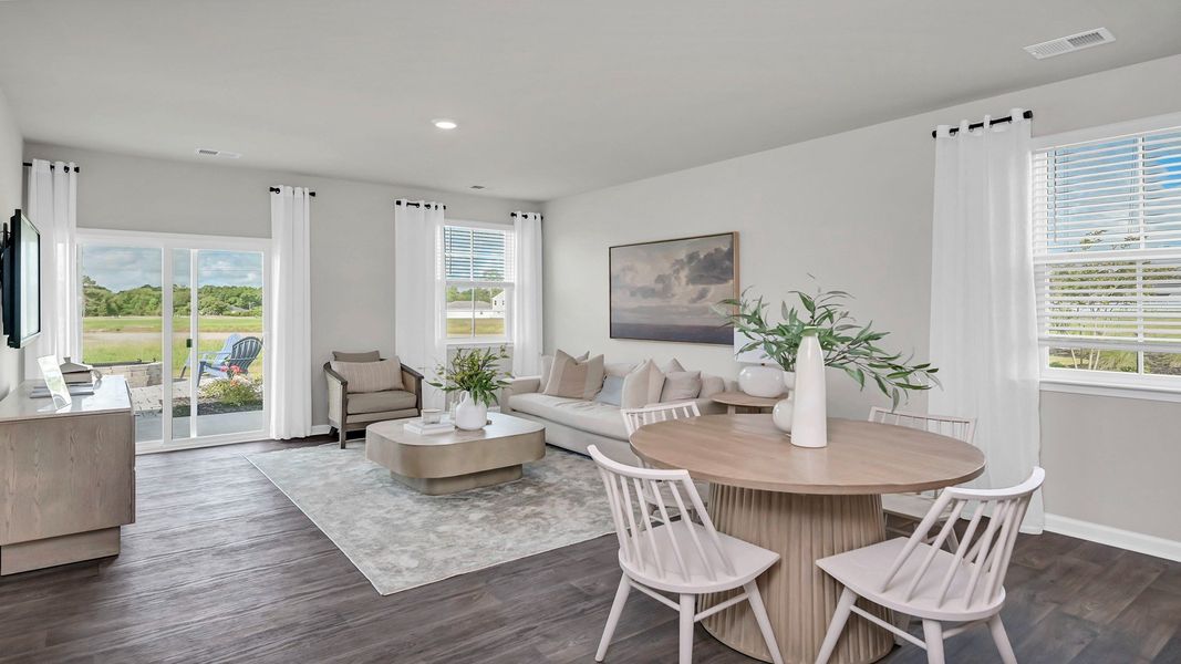 Representative furnished interior of a home built from the DEVON by D.R. Horton in Ferry Grove, Lexington (Image 10).