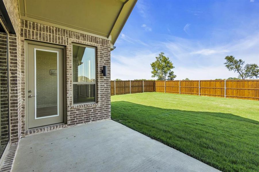 The Bracken III A Outdoor Living Area