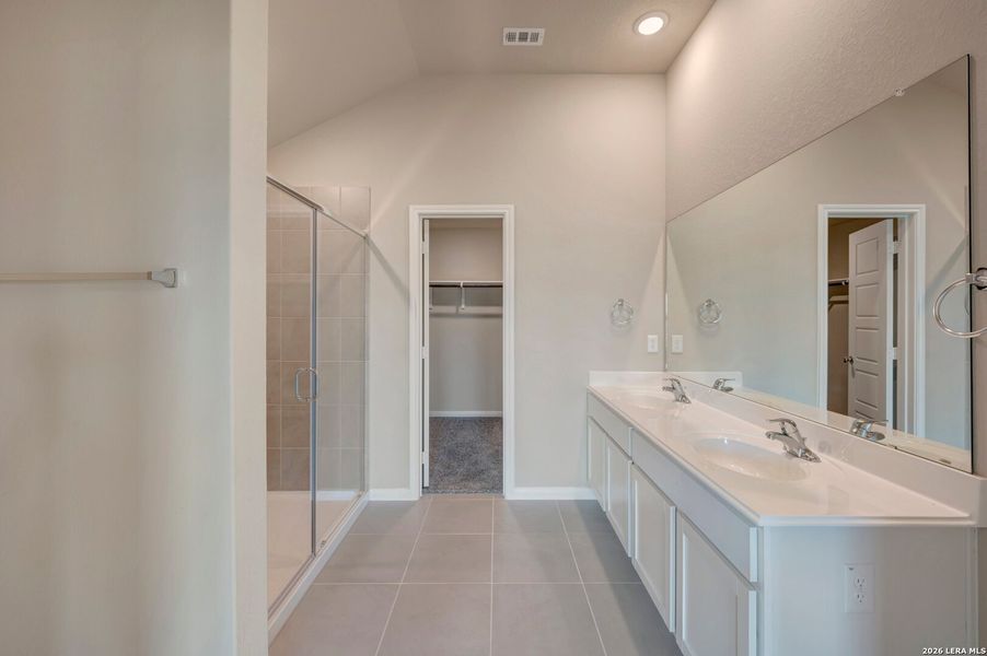 Furnished interior view inside a new home in Greenspoint Heights, Seguin (Image 9).
