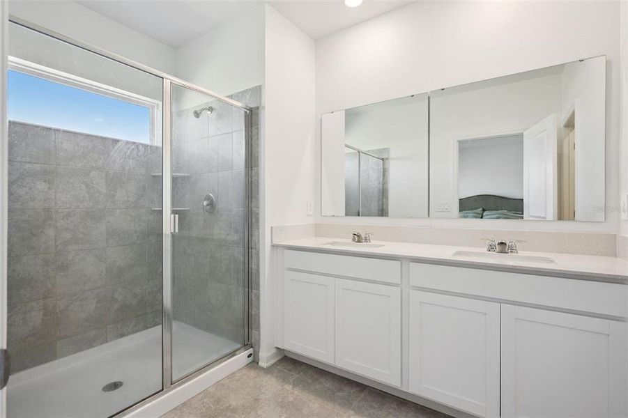 Furnished interior view inside a new home in , Davenport (Image 11).