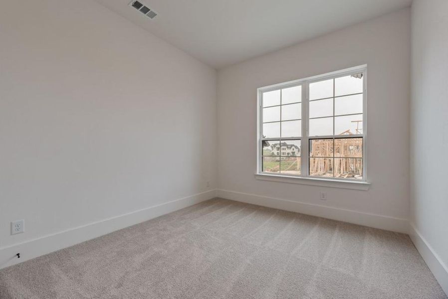 Spacious, unfurnished interior of a new home in Park Place, Prosper (Image 27). Spacious, unfurnished interior of a new home in Park Place, Prosper (Image 27).